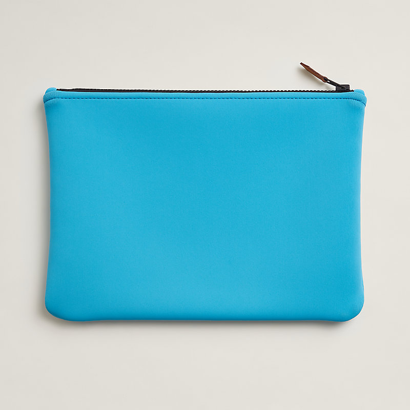 エルメス/HERMES バッグ メンズ FLAT  CASE NEOBAIN POULPE FICTION MM ポーチ BANANE (03) H103580M Neobain Poulpe Fiction case, medium model | Hermès Saudi Arabia
